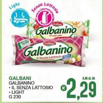SeBón Supermercati Galbani galbanino offerta