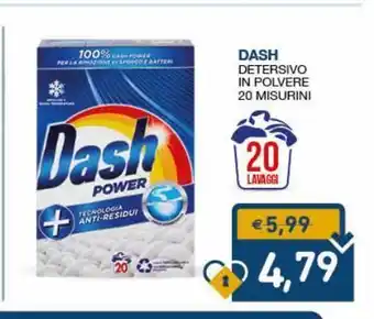 SeBón Supermercati Dash detersivo in polvere offerta