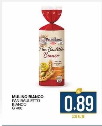 SeBón Supermercati Mulino bianco pan bauletto bianco offerta