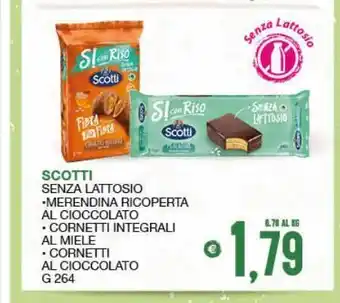 SeBón Supermercati Scotti senza lattosio offerta