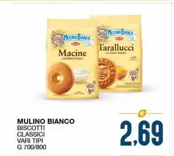 SeBón Supermercati Mulino bianco biscotti classici vari tipi offerta