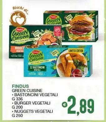 SeBón Supermercati Findus green cuisine offerta