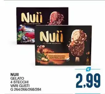 SeBón Supermercati Nuii gelato 4 stecchi vari gusti offerta