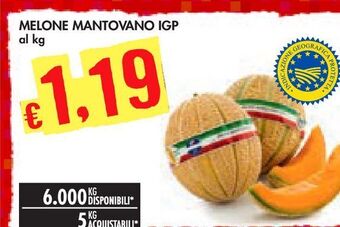 Bennet Melone mantovano igp offerta