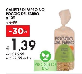 Gallette di farro bio poggio del farro