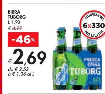 Bennet Birra tuborg offerta