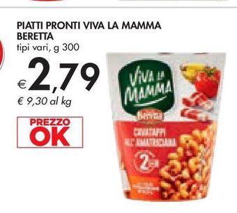 Bennet Piatti pronti viva la mamma beretta offerta