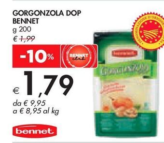 Bennet Gorgonzola dop bennet offerta