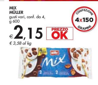 Bennet Mix muller offerta