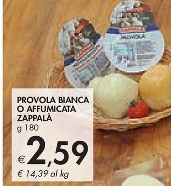 Bennet Provola bianca o affumicata zappalà offerta