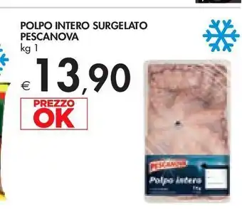 Polpo intero surgelato pescanova