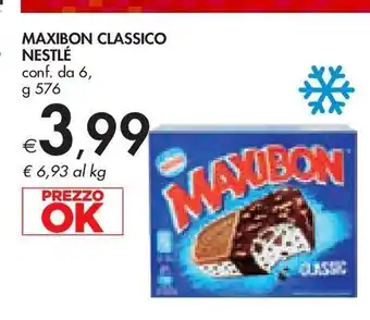 Bennet Maxibon classico nestlè offerta