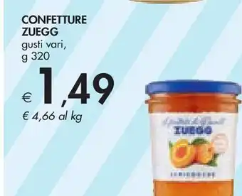 Bennet Confetture zuegg offerta