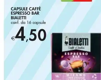 Bennet Capsule caffè espresso bar bialetti offerta