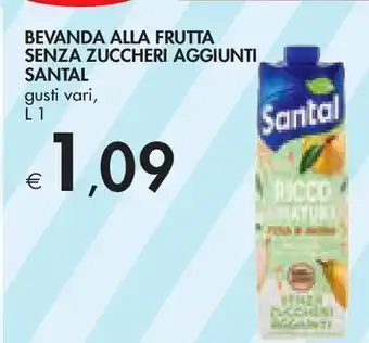 Bennet Ebvanda alla frutta senza zuccheri aggiunti santal offerta