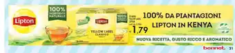 Bennet Tè nero yellow label lipton offerta
