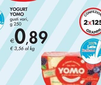 Bennet Yogurt yomo offerta