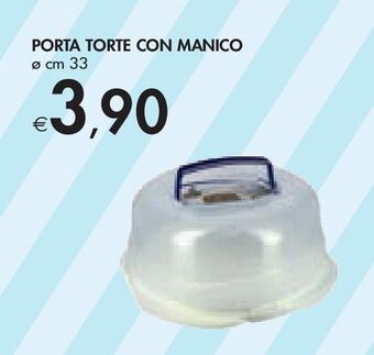 Bennet Porta torte con manico offerta