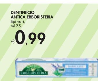 Bennet Dentifricio antica erboristeria offerta