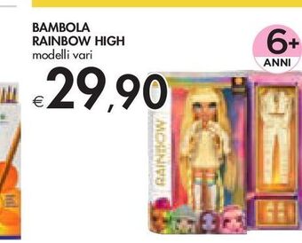 Bambola rainbow high