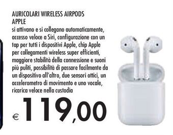 Bennet Auricolari wireless airpods apple offerta