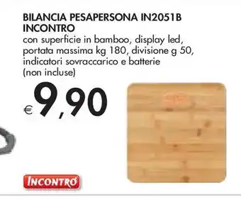 Bennet Bilancia pesapersona in2051b incontro offerta