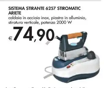 Sistema stirante 6257 stiromatic ariete