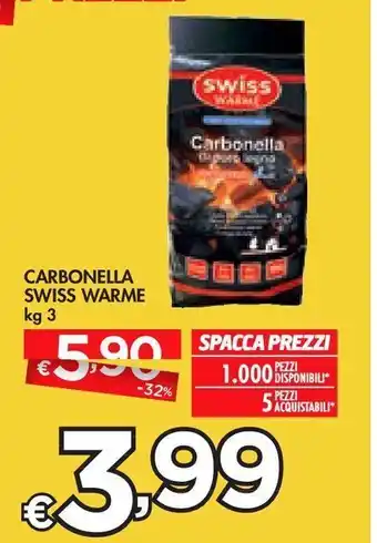 Bennet Carbonella swiss warme offerta