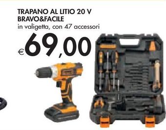 Bennet Trapano al litio 20 v bravo&facile offerta