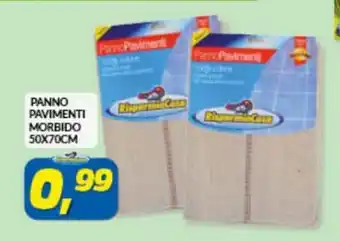 Risparmio Casa Panno Pavimenti Morbido 50x70 cm offerta