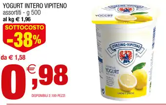 Gran mercato Intero Vipiteno Yogurt 500g offerta