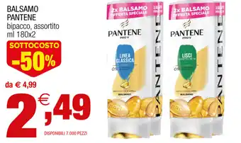 Pantene Balsamo 180mlx2