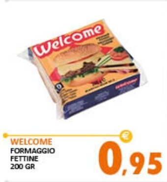 Welcome Formaggio fettine 200 gr