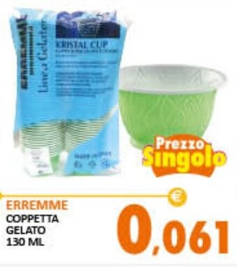 Rosa Cash Erremme Coppetta Gelato 130 ml offerta