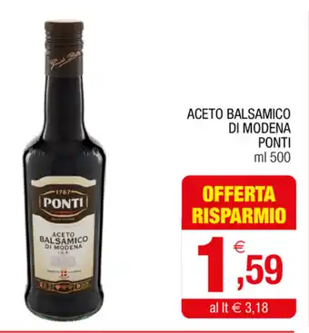 Ponti Aceto Balsamico Di Modena 500ml