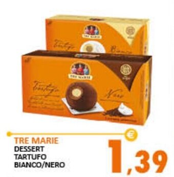 Tre Marie Dessert tartufo Bianco/Nero
