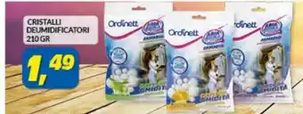 Risparmio Casa Ordinett Cristalli Deumidificatori 210 gr offerta