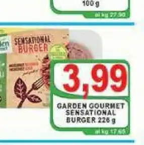 Gros Garden Gourmet Sensational Burger 226g offerta