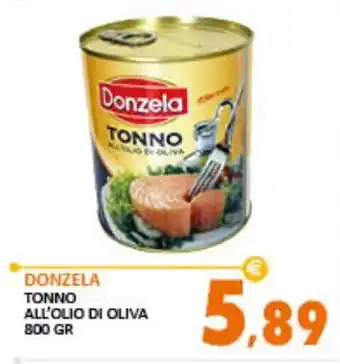Rosa Cash Donzela Tonno all'olio di oliva 800 gr offerta