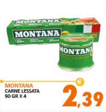 Montana Carne Lessata 90 gr x 4