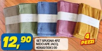 Risparmio Casa Set Spugna 4PZ Nido Ape Jacq. 40x60/50x100 offerta