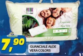 Risparmio Casa Guanciale Aloe Vera Colors offerta