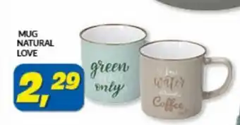Risparmio Casa Natural Love Mug offerta