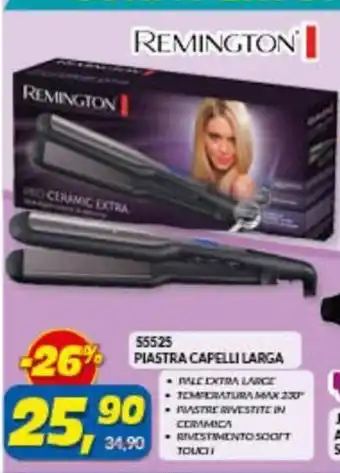 Risparmio Casa 55525 Piastra Capelli Larga offerta