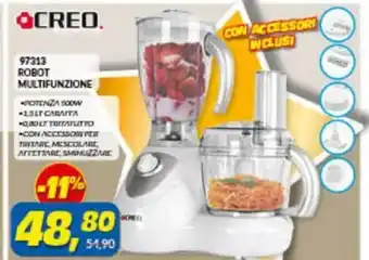 Risparmio Casa Creo 97313 Robot Multifunzione offerta