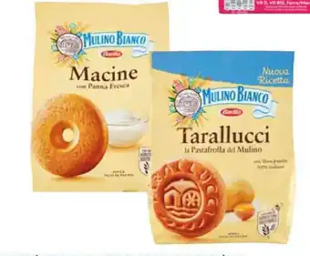 Esselunga Barilla Mulino Bianco Biscotti Macine, Galletti o Tarallucci 800 g offerta