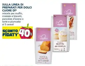 Esselunga Sulla Linea di Preparati per Dolci Cuore dì offerta