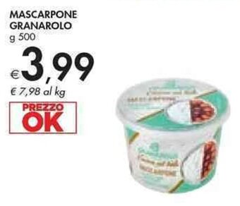 Bennet Granarolo Mascarpone g 500 offerta
