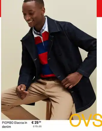 Piombo Giacca in denim