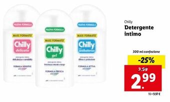 Lidl Detergente intimo offerta